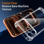 Shockproof Soft Corners Clear Phone Case For iPhone 17 Air 16 14 12 13 Mini 11 15 Pro Max XR XS X 7 8 Plus Protector Back Cover (New)
