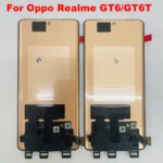 Original 678 Amoled Oppo Realme GT6 RMX3851 GT NEO 6 6SE LCD Display Touch Digitizer Realme GT 6T RMX3853 LCD Display (New)