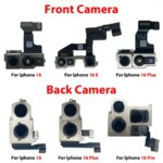 New Front Camera Flex With Back Rear Camera Module Flex Cable iPhone 16 Pro Max Plus 16E (New)