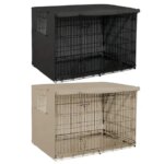 Pet Cage Cover Oxford Pet Crate Cover Pet Crate Cover Windproof Dog Kennel Cover Waterproof Dog Cat Cage Cover For Indoor (New)
