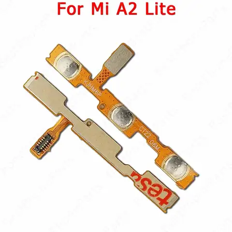 S49d84d357b9c43339ef919bb7cfb503aq_480x480q75 Xiaomi Mi A2 Lite 6X A3 Mix 2 2S Max 3 4 A1 5X Power On Off Side Button Volume Replacement Spare Parts Flex Cable (New) - Image 1