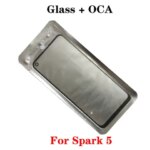 For Tecno Spark 3 5 6 7T 8 9 9T 10 10C 20 20C 30 30C 40C Pro Go 1 2020 2022 2023 2024 Touch Screen Front Outer Glass + OCA (New)