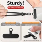 Hanging Neck Mobile Phone Straps Adjustable 360° Rotation Anti-Drop Anti-loss Universal Mobile Phones Lanyard All Phone Case (New)