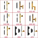 Power Volume Button Samsung A02 A12 A22 A32 A42 A52 A52s A72 4G 5G Phone Turn On Off Side Key Flex Cable Bangladesh (New)