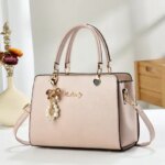 New women bag Fashion Shoulder bags handbag for women 2026 Handbags leather Printed monogram single shoulder straddle bag (New)