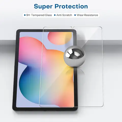 S4a79a4e857104ab38ae7b5223b2ef52dH_480x480q75 Samsung Galaxy Tab S6 lite 2024 104 Inch Tempered Glass Screen Protector SM-P620 SM-P625 Tablet Clear Protective Film (New) - Image 1