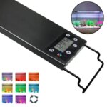 IP68 Waterproof Aquarium LED Light Full Spectrum Fish Tank Lighting with Aquatic Plant Growth Lamp 24/7 and 100V-240V 30-60cm (New)