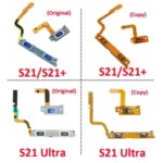 Phone Power Volume Flex Samsung Galaxy S21 Ultra S21 Plus 5G Phone On Off Key Button Ribbon Cable Parts G991 G996 G998 Bangladesh (New)