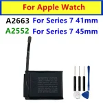 Original Replacement Battery A2663 Apple Watch Series 7 41mm 284mAh A2552 Series 7 45mm 309mAh + Free Tools Bangladesh (New)