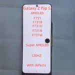 Super AMOLED With defects 6.7Samsung Z Flip 5 F731U F731N F731F/DS LCD Display SM F731B Touch Screen Digitizer Assembly Bangladesh (New)