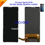 AMOLED Original LCD Sony Xperia 10 III LCD Display Sony Xperia 10 III XQ-BT52 Screen Touch Digitizer Assembly (New)