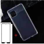 Anti-knock Soft TPU Phone Case Sharp Aquos Sense 4 Sense4 Lite 5G Basic SH-41A A003SH Silicone Cover Bumper Tempered Glass (New)