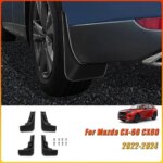 Mudguards Fender Mud Flap Guards Splash Fenders Mudflaps Modification Parts for Mazda CX-60 CX60 CX 60 2022 2023 2024 (New)