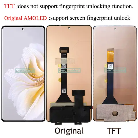 S4c093e35d0514d37b979534a077638fex_480x480q75 AMOLED TFT 667 Inch Black Tecno Camon 20 Pro 4G CK7n LCD Display Touch Screen Digitizer Panel Assembly With Frame (New) - Image 1