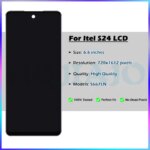 66 Inch High Quality Itel S24 S667LN LCD Display Touch Screen Digitizer Panel Assembly Replacement Parts (New)