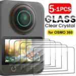 Glass DJI OSMO 360 Camera Screen Protector 9H Hardness Anti scratch Tempered Glass Cover Film OSMO 360 Panoramic Camera Bangladesh (New)