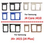 Samsung Galaxy J4 Plus J4+ J415 J415F J415FN J415G J415GN Phone SIM Tray Adapter Micro SD Card Tray Holder J4 Core J410 Bangladesh (New)