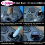 10sets Back Rear Camera Lens Glass Samsung S24 S25 S26 Ultra S22 S23 Plus Lens Glass with Adhesive Oleophobic Coating (New)