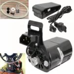 Household Sewing Machine Motor Kit For Foot Pedal Control Switch 180W 110V 220V High Speed Aluminum Alloy (New)