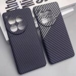 Luxury Carbon Fiber Texture Cover Oneplus 12 Phone Case Ultra Thin Hard PC Matte Back Shell 1+ 12 Turbo Coques Oneplus 12 (New)