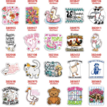 10pcs/lot lovely Animals Acrylic Flatback Planar Resins DIY Gift Crafts Jewelry Accessories PR383668 (New)