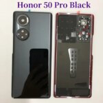 A+ Glass Back Door For Huawei Honor 50 Hard Battery Cover honor 50 Pro Rear Housing Panel Case With Camera Lens Sticker Adhesive (New)
