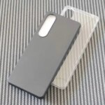 Sony Xperia 10 V 1 V Case Back Cover TPU Silicone Phone Case Xperia1V Xperia10V Transparent Black Frosted Case Shell (New)