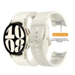 Silicone Strap Samsung Galaxy Watch 6 4 Classic 47mm 43mm 46mm Curved Original Replacement B Watch 7 6 5 4 40mm 44mm (New)
