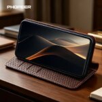 Luxurious Leather Phone Case LG G8 7 6 5 S V60 50 40 30 20 S X ThinQ Mini 5G Grass Mat Texture Phone Case Card Bag (New)