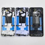 Google Pixel 3A XL 3aXL G020C Battery Glass Back Cover Rear Door Housing Case Replacement Part With Camera Lens Frame +Glue (New)