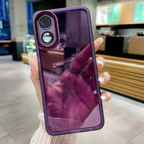 S4e861993b879472dad39940814f6fdafb_480x480q75 Case OPPO A57S A78 A17 A96 A16 A15 A77 5G A53 A5 A9 2020 A52 A72 A92 With Camera Lens Protector Transparent Cover Carcasa (New) - Image 1