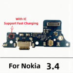USB Charger Dock Connector Board Charging Port Flex Cable Nokia 34 6 61 62 72 71 81 X7 51 61 7 81 Plus X5 X6 X71 (New)