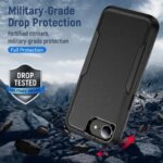 Dual Layer Hard Strong Case for Iphone 17E 16e 17 E Pro Max 16 Plus 13 12 14 15 16 Pro Max 17 Air Iphone16e Iphone17 Phone Cover (New)
