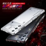 Fashion Bumper Case ZTE Nubia Red Magic 9 Pro Plus Case Luxury Aluminum Metal Phone Frame RedMagic 9 Pro+ (New)