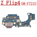 Charging Port Board Samsung Z Flip4 F721B F721N F721U Volume Button Spin Axis LCD Motherboard Connector Signal Flex Cable (New)