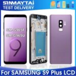 S9 Plus Samsung Tested S9+ G965F G965U G965W G9650 G965U1 LCD Display Touch Screen Digitizer Assembly Replacement Bangladesh (New)