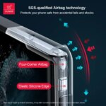 Xundd Samsung Galaxy S24 S25 S26 Ultra Case S25 S23 Plus S21 Ultra FE Airbag Shockproof Shell PC&TPU Back Clear Cover (New)