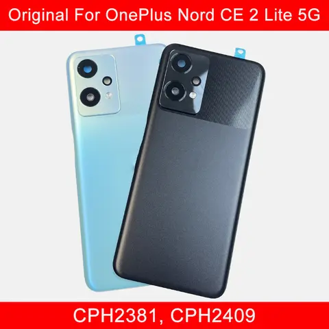 S4f5691c2a4b84fecad4c984591a423fck_480x480q75 OEM Battery Cover OnePlus Nord CE 2 Lite 5G Back Lid Door Rear Housing Case With Camera Lens Adhesive Sticker CPH2381 2409 (New) - Image 1