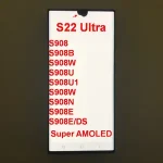120 Hz Super AMOLED Samsung Galaxy S22 Ultra LCD S908 S908B S908E Screen Display Touch Screen Digitizer With defects screen Bangladesh (New)
