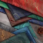 1mX1.5m Jacquard Fabric for Diy Sewing Creative Profile Outerwear Clothing Designer Fabrics Cloth Polyester Material Wholesale (New)
