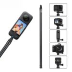3M Carbon Fiber Selfie Stick Insta360 X 4/5/ ONE / RS Aluminum Alloy Selfie Stick GoPro Hero 11 10 9 8 DJI OSMO Action Bangladesh (New)