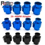 26 28 30 32 34 36 38 40mm Water Temp Gauge Radiator Temperature Joint Pipe Sensor Hose Adapter Aluminium For Car Truck Gauges (New)