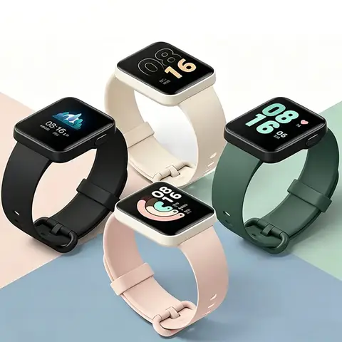 S503767db30644e7b8b389511681ada52I_480x480q75 Official Silicone Strap Redmi Watch 2 1 Lite Horloge 2 Xiaomi Mi Watch Lite 2 Bracelet Wristb Xiaomi Poco Watch B (New) - Image 1