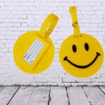 Travel Accessories Funny Face Expressions Luggage Tag Silica Gel Suitcase ID Address Holder Baggage Boarding Tag Portable Label (New)