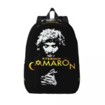 Custom Camaron De La Isla Island Shrimp Canvas Backpacks Flamenco Singer College School Travel Bags Bookbag Fits 15 Inch Laptop (New)