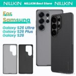 Nillkin For Samsung Galaxy S26 Ultra / S26+ Plus / S26 Phone Case PC+TPU Four Corners Air Bag Shockproof Frosted Hard Cover (New)