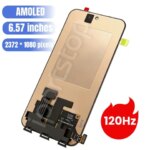 iParts Replacement New Display Oppo Reno14 F Reno 14F 5G CPH2743 120Hz 657 AMOLED Touch Screen with Frame Assembly OEM (New)