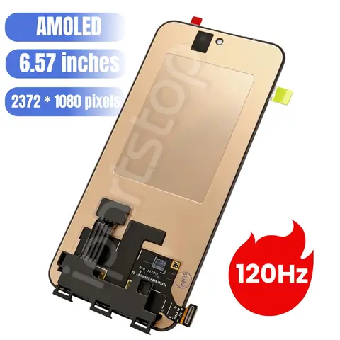 S512e5fffafa640d48a6a074ae7d44741D_480x480q75 iParts Replacement New Display Oppo Reno14 F Reno 14F 5G CPH2743 120Hz 657 AMOLED Touch Screen with Frame Assembly OEM (New) - Image 1