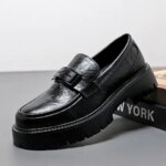 Men Casual Shoes Zapatos Brand Luxury Men Increase Wedding Loafers Slip On Fashion Moccasins Breathable Slip on Driving Shoe (New)