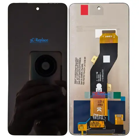 S5172f0adf8474bf581bfafe3f4519409z_480x480q75 Black 66 Inch Itel P55 Plus P55 + P663L P663LN LCD Display Touch Screen Digitizer Panel Assembly Replacement With Frame (New) - Image 1